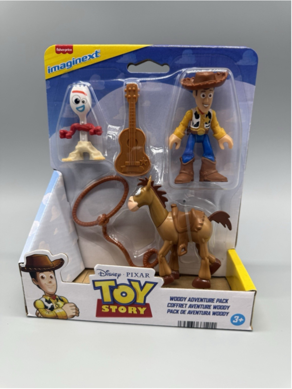 Imaginext Toy Story Woody Adventure Pack Figure Set Forky Bullseye New NIB